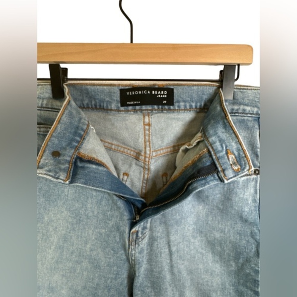 Veronica Beard Joey Straight Leg‎ High Rise Jeans Size 29 - Picture 7 of 9